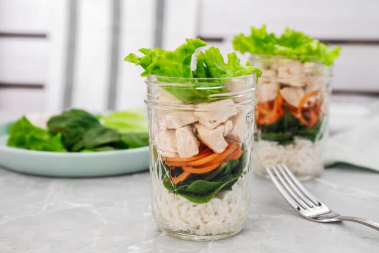 Turkey Ranch Mason Jar Salad